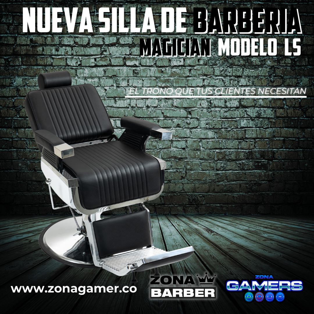 Silla de Barberia Magician modelo LS