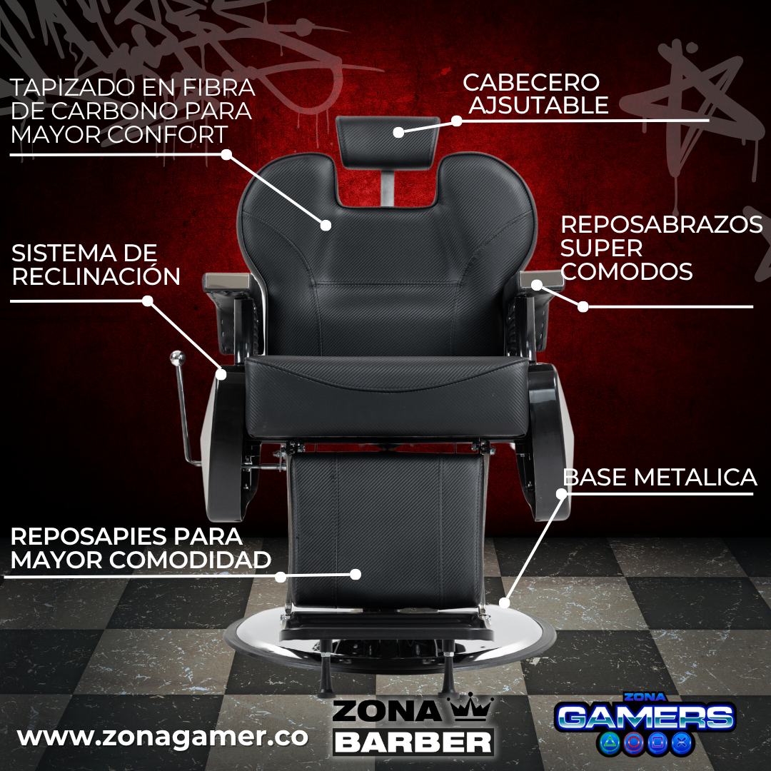 Silla de Barberia ST- Initial