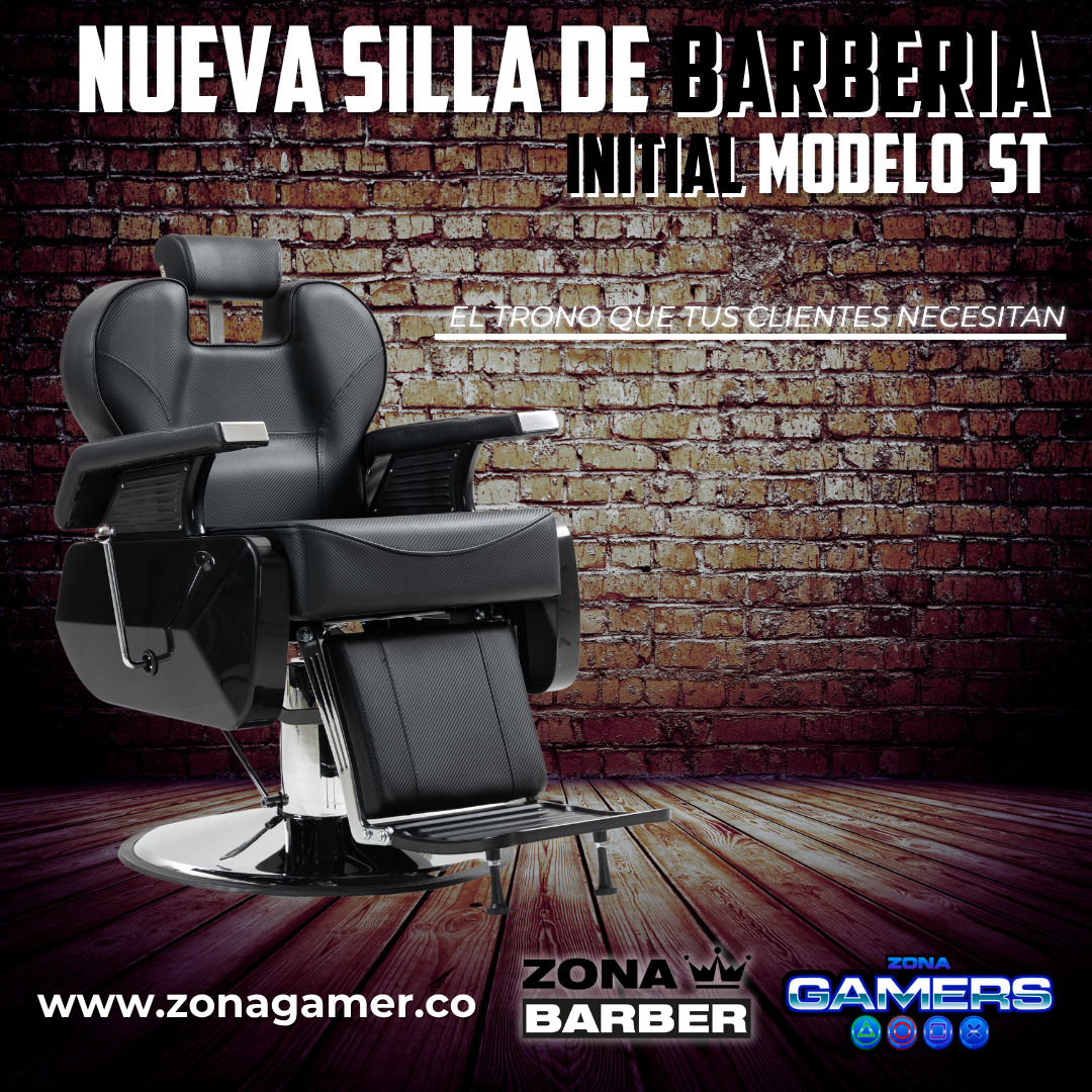 Silla de Barberia ST- Initial