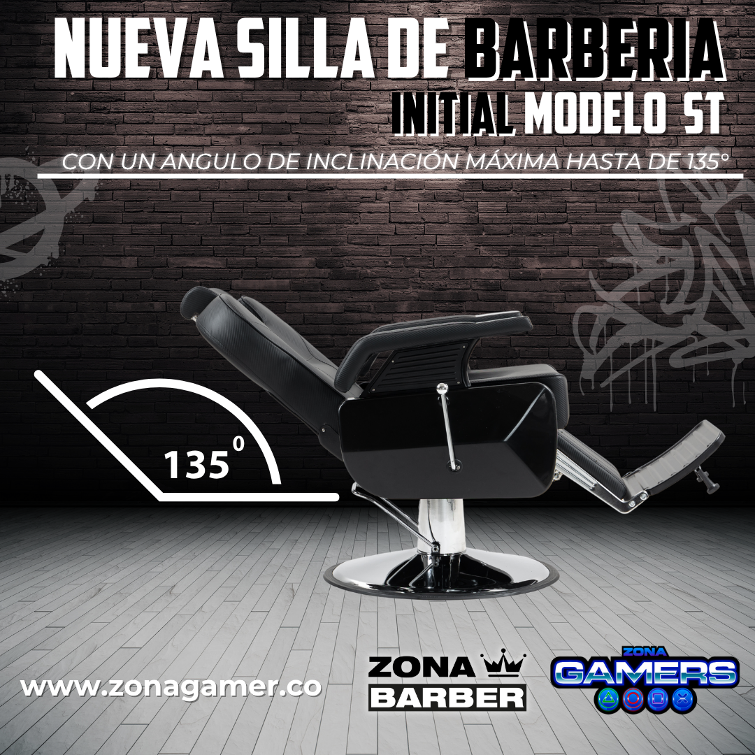 Silla de Barberia ST- Initial