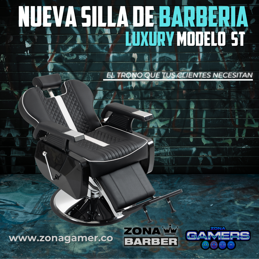 Silla de Barberia ST- Luxury
