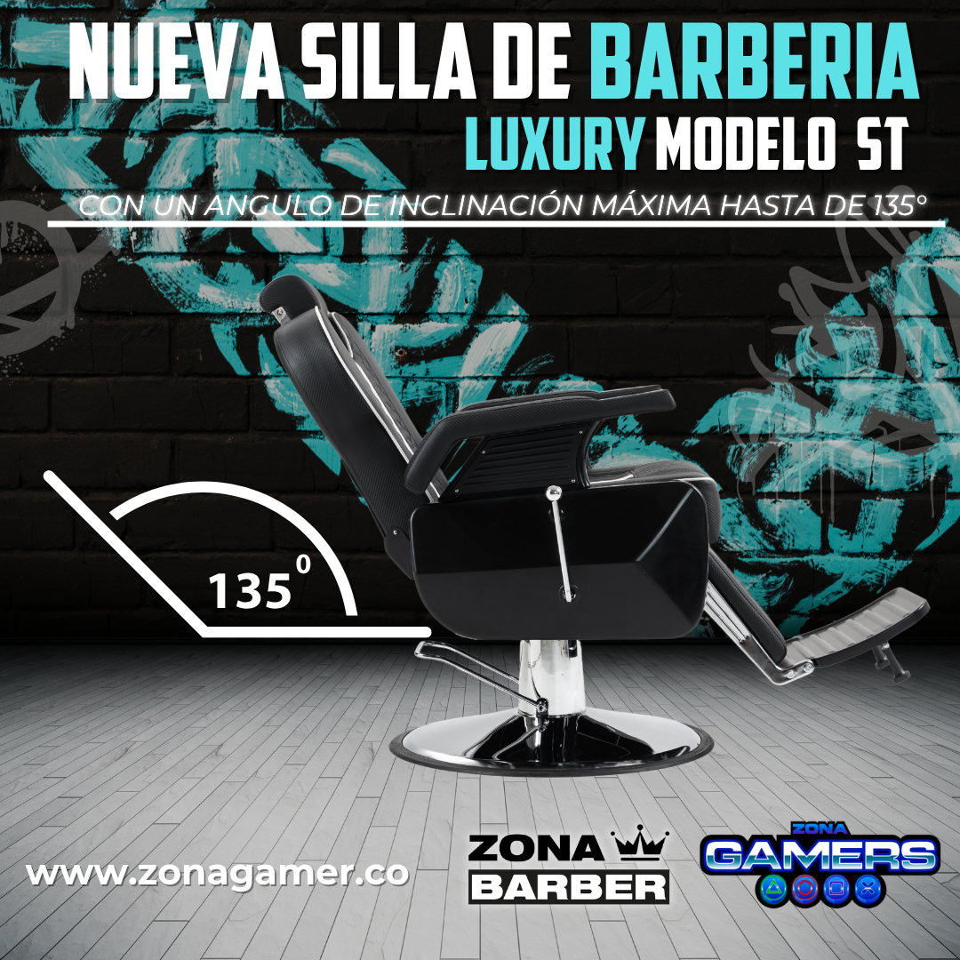 Silla de Barberia ST- Luxury