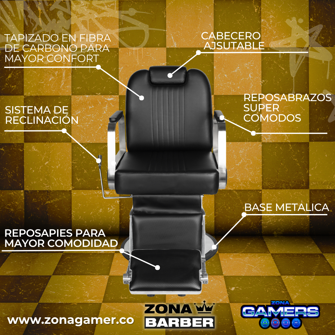 Silla de Barberia ST- King