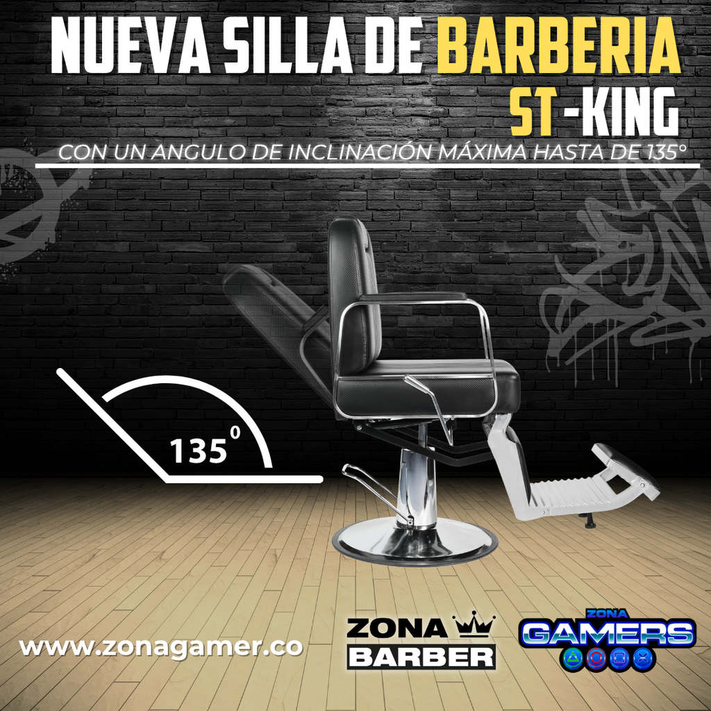 Silla de Barberia ST- King