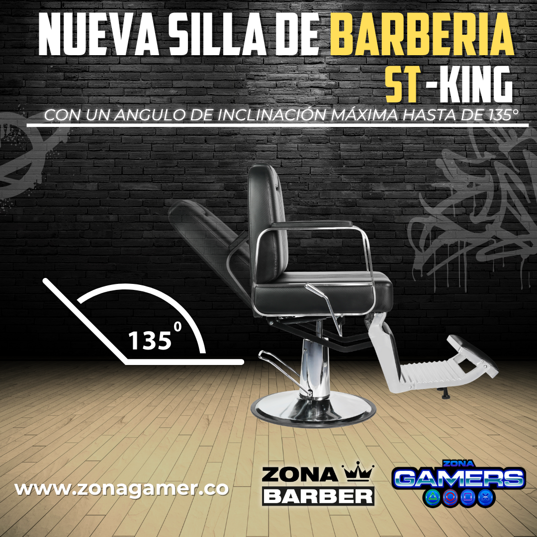 Silla de Barberia ST- King