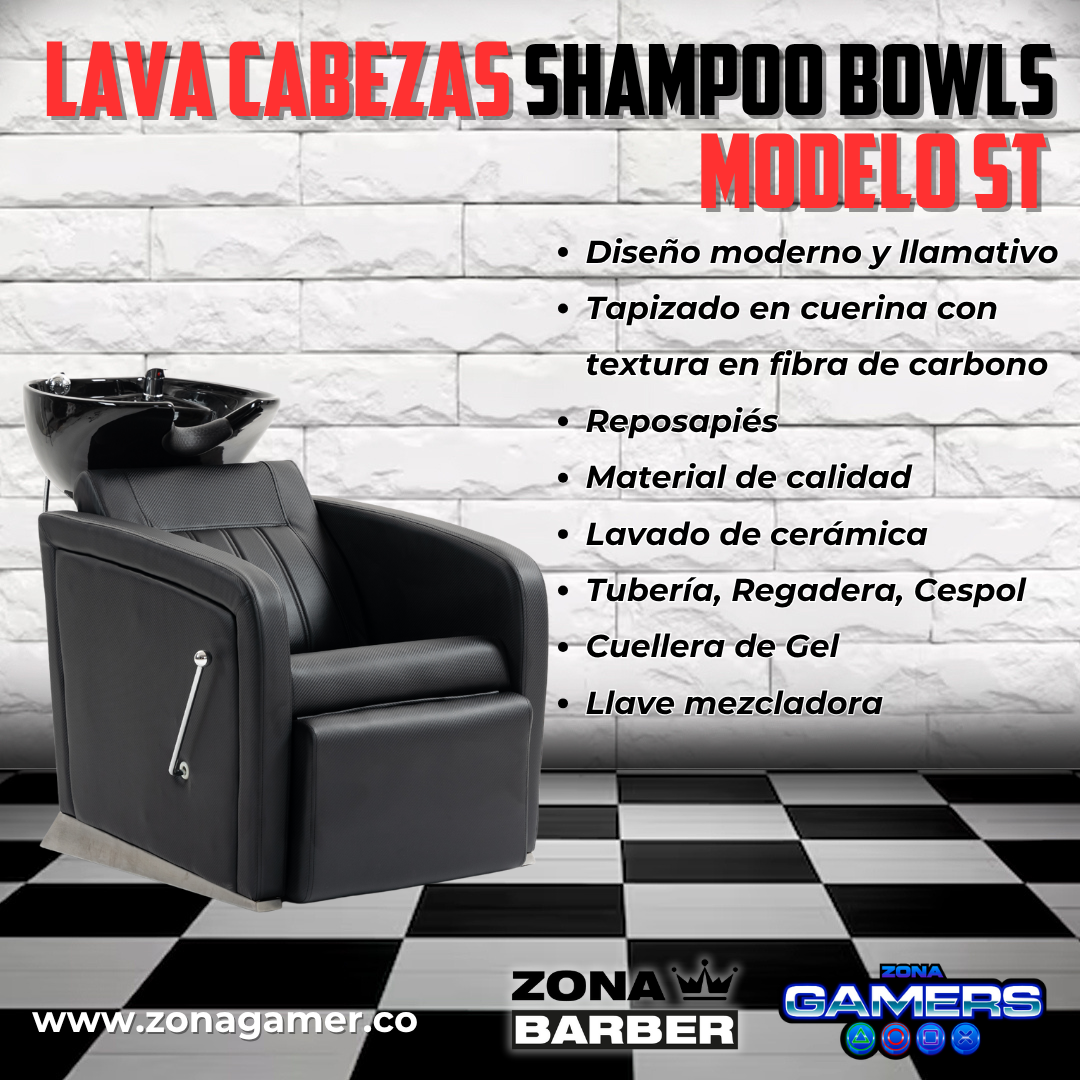 Lava Cabezas Shampoo Bowl