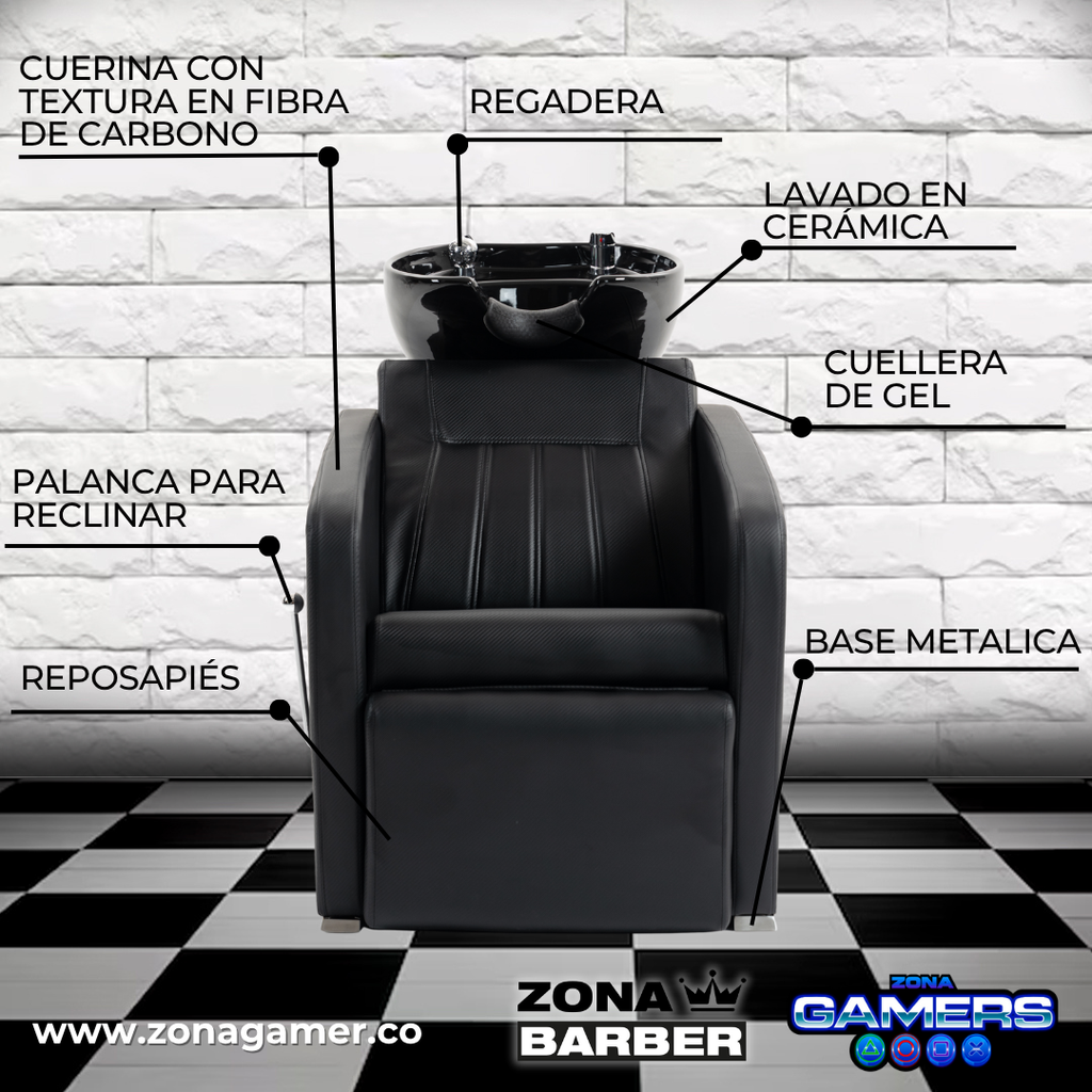 Lava Cabezas Shampoo Bowl