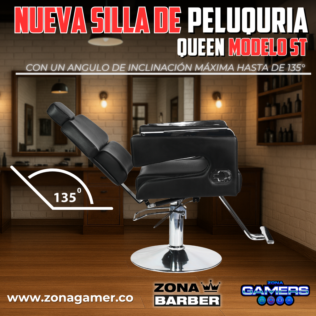 Silla de Peluquería ST-Queen