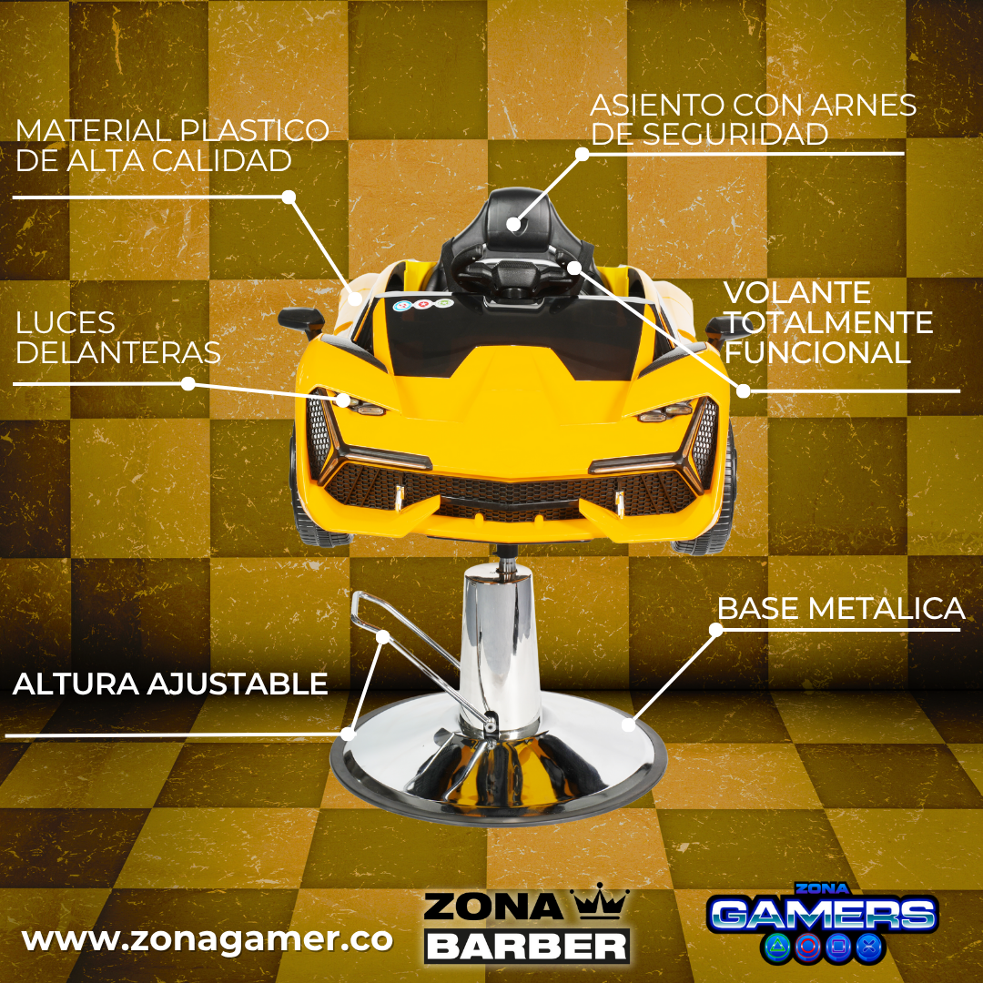 Silla de peluquería para niño ST-BAR CAR