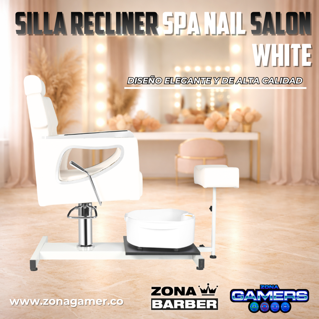 Silla Spa Nail Salon White