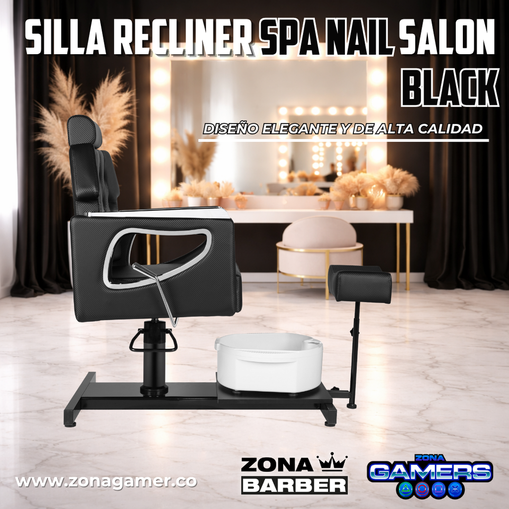 Silla Spa Nail Salon Black