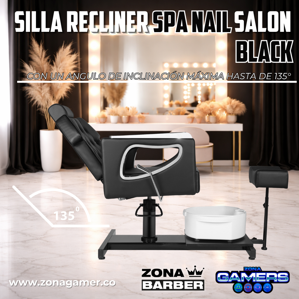 Silla Spa Nail Salon Black