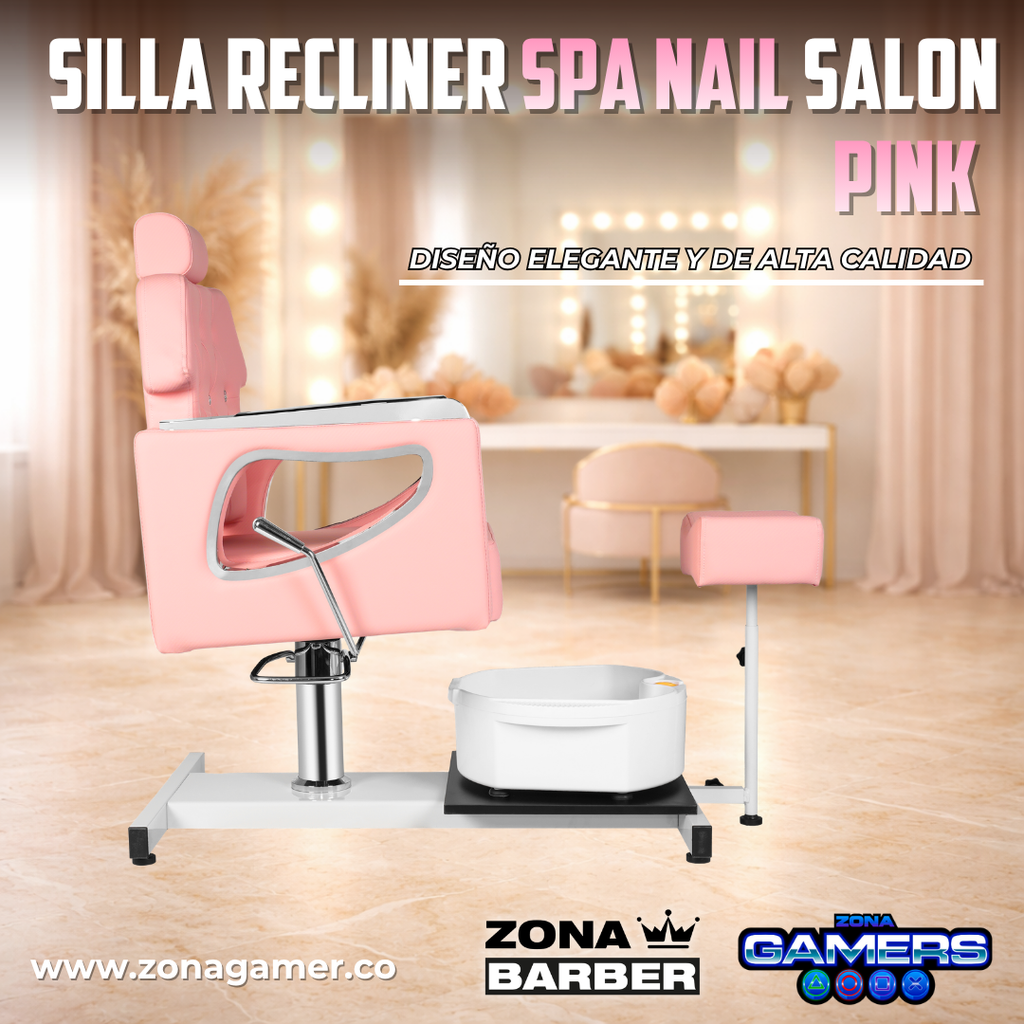 Silla Spa Nail Salon Pink