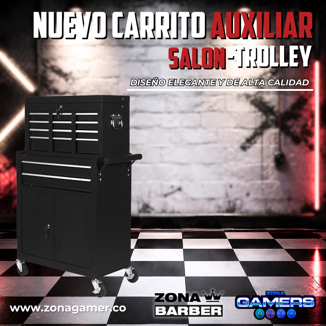 Carrito Auxiliar Salon-Trolley