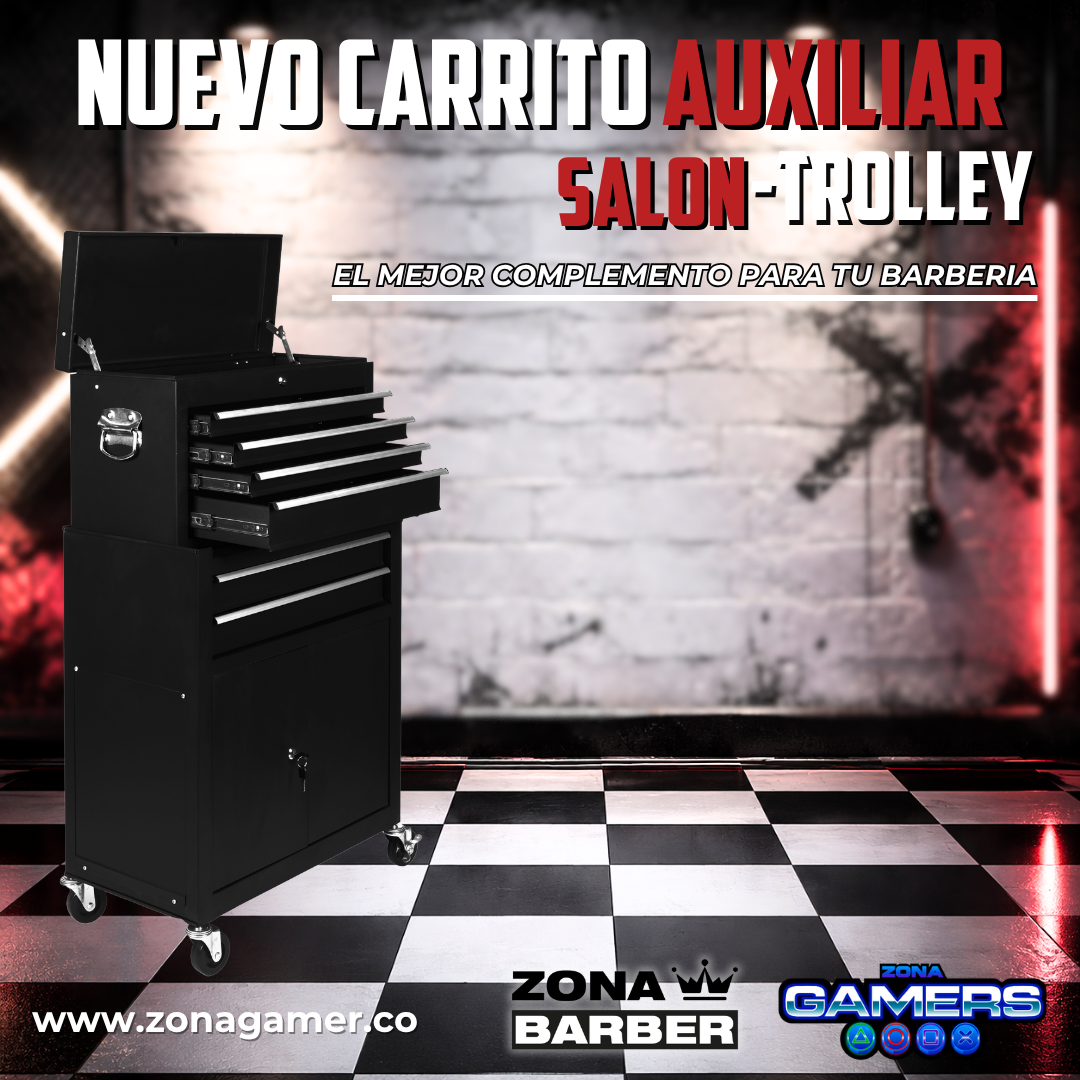 Carrito Auxiliar Salon-Trolley